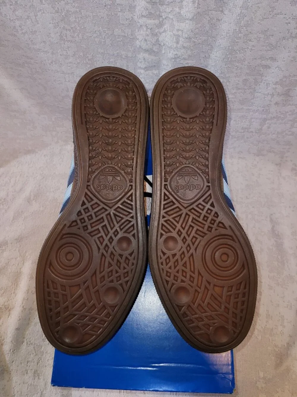 Adidas Handball Spezial Shoes Navy Blue Clear Sky BD7633 Mens Size 8.5 BRAND NEW - Picture 13 of 16